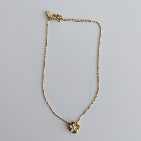 Kate Spade New York Flower and Pearl Necklace - Picture 2 of 8